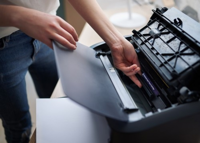 Onde Fazer Aluguel Impressora Laser Colorida Cascata - Serviço de Outsourcing de Impressão